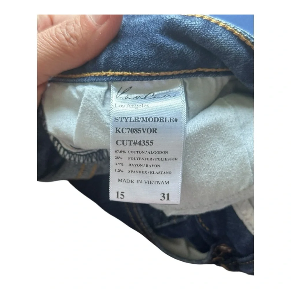 KanCan Women’s Blue Skinny Jeans‎ – Size 15/31